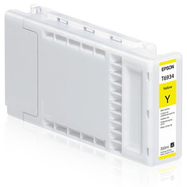 Epson Cartucho de Tinta Original SC-T Amarillo 350 mL, Compatible con SC-T3000/5000/7000, Código OEM C13T693400