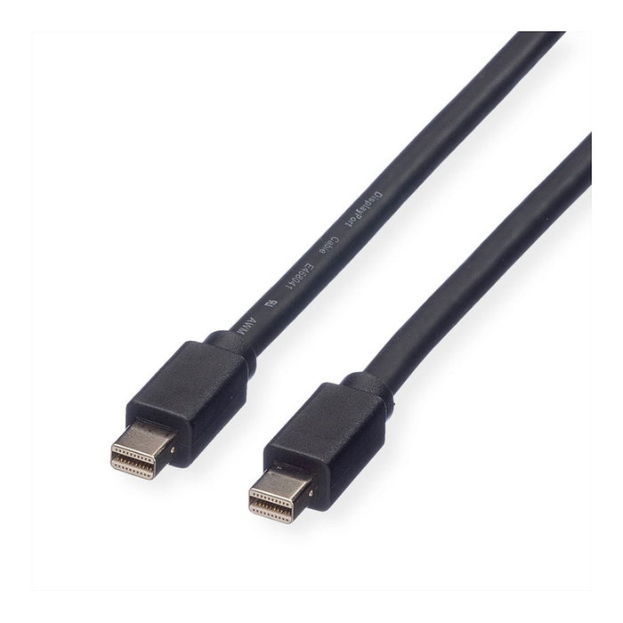 ROLINE Cable Mini DP ST a Mini DP ST, 3m, Negro ROLINE Cable Mini DP ST a Mini DP ST, 3m, Negro