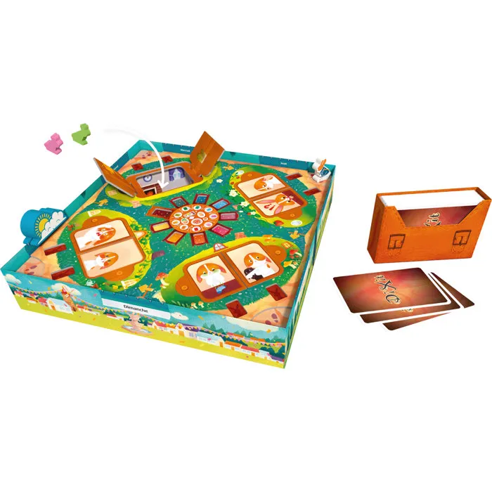 Asmodee LIBELLUD Dixit Kids ASM3558380121282 - Juego cooperativo de mesa familiar, asociación de imágenes, 84 tarjetas ilustradas, para niños a partir de 6 años, Idioma francés