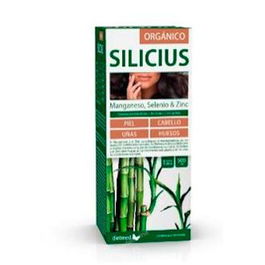 DIETMED Silicio Orgánico 500ml - Cuidado Piel, Cabello, Uñas y Huesos con Biotina, Zinc y Manganeso