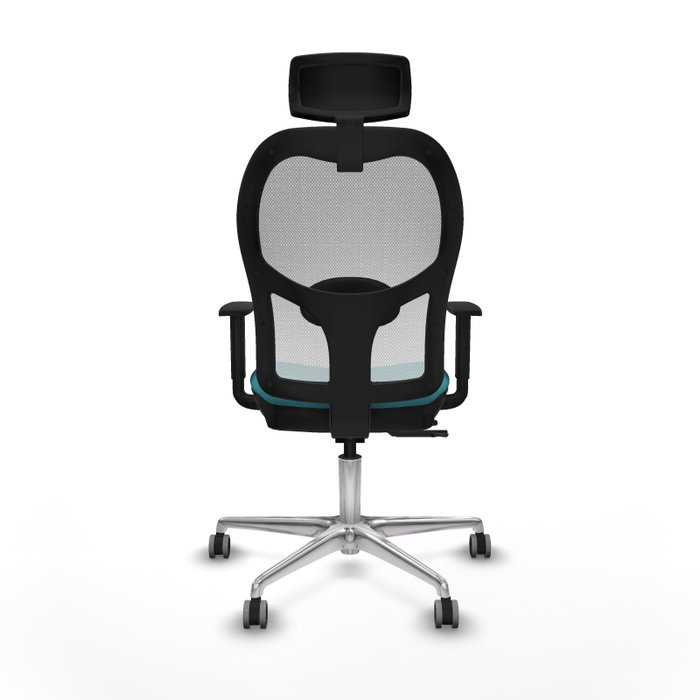 PIQUERAS Y CRESPO Silla de oficina Jorquera Turquesa y Blanco PIQUERAS Y CRESPO Silla de oficina Jorquera Turquesa y Blanco