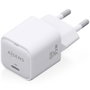 Aisens Cargador GaN 35W USB-C Blanco ASCH-35W1P022-W