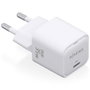 Aisens Cargador GaN 35W USB-C Blanco ASCH-35W1P022-W