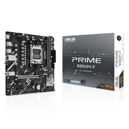 Asus PRIME B850M-F 90MB1N90-M0EAY0 Placa Base AMD AM5 B850 DDR5 128GB HDMI SATA3 M.2 GBLAN USB3.2 Micro ATX