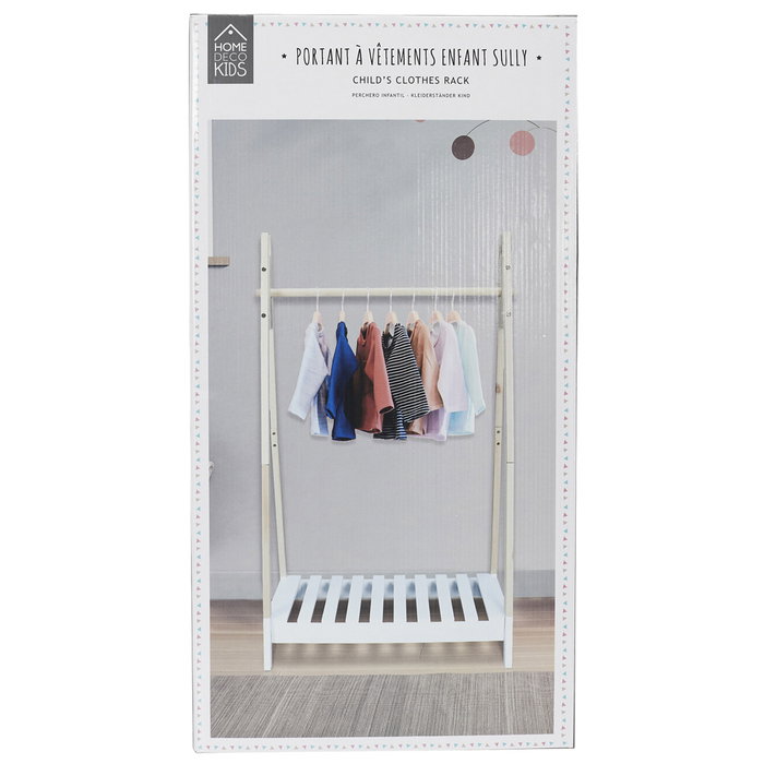 Home Deco Kids Perchero con Zapatero para Niños 70x40 cm