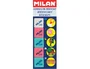 Milan Goma de borrar 430-5 blíster de 5 unidades
