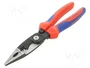 Knipex Alicates para instalaciones eléctricas 200 mm