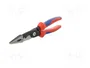 Knipex Alicates para instalaciones eléctricas 200 mm