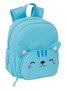 Safta Mochila Neopreno Gato 20x25x9cm