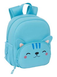 Safta Mochila Neopreno Gato 20x25x9cm