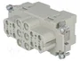 HARTING Han K 6/12 Pos. F Insert - Plantilla de contacto hembra HDC