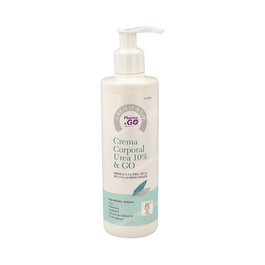 PHARMA & GO Crema de Urea 10% 250 ml - Hidratante Intensa para Piel Seca - Mejora Elasticidad