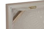 DKD Home Decor Cuadro Lienzo Círculos Set de 2 (Beige y Blanco)