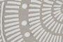 DKD Home Decor Cuadro Lienzo Círculos Set de 2 (Beige y Blanco)