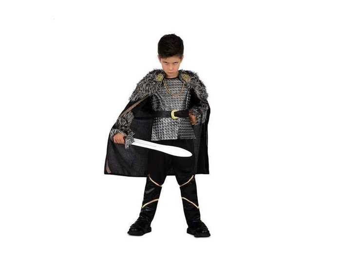 My Other Me Disfraz Jefe Vikingo 5-6 Y (Capa, túnica, cinturón, manguitos y cubrebotas) My Other Me Disfraz Jefe Vikingo 5-6 Y (Capa, túnica, cinturón, manguitos y cubrebotas)
