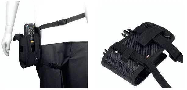 Mobilis Holster Pistol Grip para Pierna con Correa y Cinturón - Negro, 120 x 82 x 230 mm, 215 g