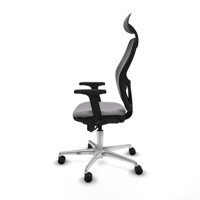 PIQUERAS Y CRESPO Silla de oficina Jorquera con mecanismo Sincro Gris y Negro PIQUERAS Y CRESPO Silla de oficina Jorquera con mecanismo Sincro Gris y Negro