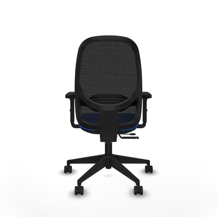 PIQUERAS Y CRESPO Silla de oficina Cilanco Azul con mecanismo Sincro/Traslack