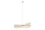 DKD Home Decor Lámpara Techo Bambú Natural 100 x 100 x 25 cm