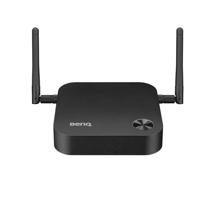 BenQ WDC10HC Sistema de Presentación Inalámbrico HDMI para Escritorio, Transmisor y Receptor Full HD, Compatible con 1080p, 60 fps, Negro