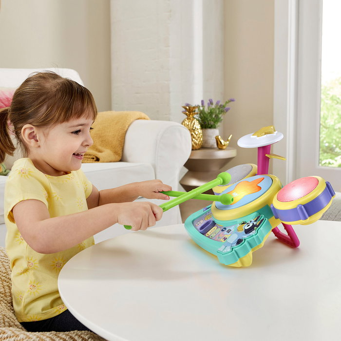 V-Tech Batería Musical Bluey 80-573422 con Juegos e Interactiva