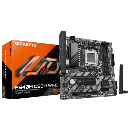 Gigabyte B840M DS3H WIFI6 Micro ATX