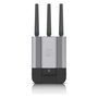 Ubiquiti UMR-Industrial Router 4G/LTE Móvil Industrial con Wi-Fi 2.4 GHz, 3 Antenas SMA Desmontables, GPS, 2 Puertos Gigabit, PoE, USB-C, para Montaje en Pared/Poste/DIN