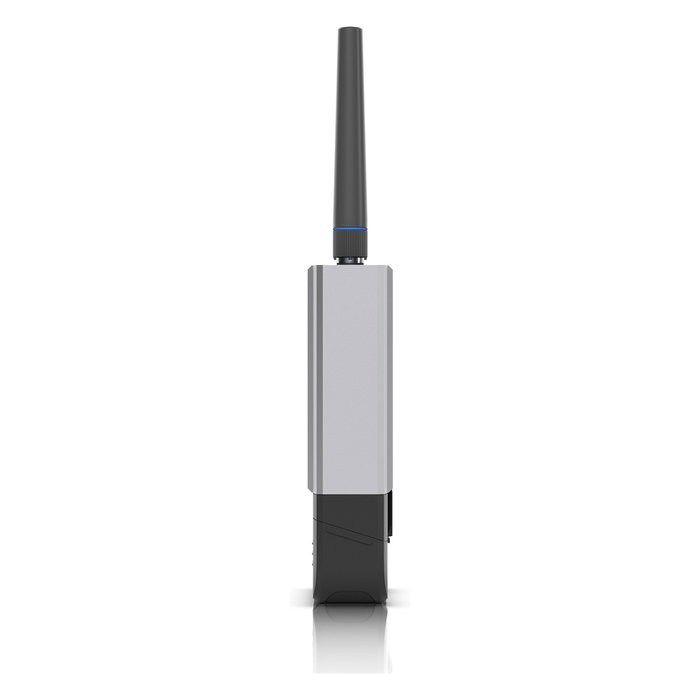 Ubiquiti UMR-Industrial Router 4G/LTE Móvil Industrial con Wi-Fi 2.4 GHz, 3 Antenas SMA Desmontables, GPS, 2 Puertos Gigabit, PoE, USB-C, para Montaje en Pared/Poste/DIN