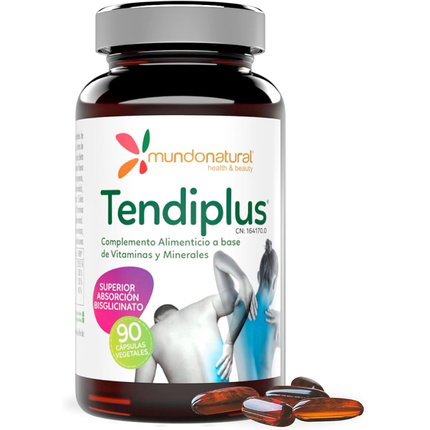MUNDO NATURAL Tendiplus 90 cápsulas MUNDO NATURAL Tendiplus 90 cápsulas