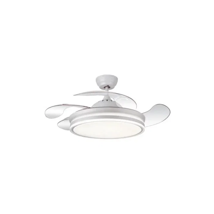 Calima Ventilador de techo 1080 mm con motor DC, luz LED y mando a distancia, blanco Calima Ventilador de techo 1080 mm con motor DC, luz LED y mando a distancia, blanco
