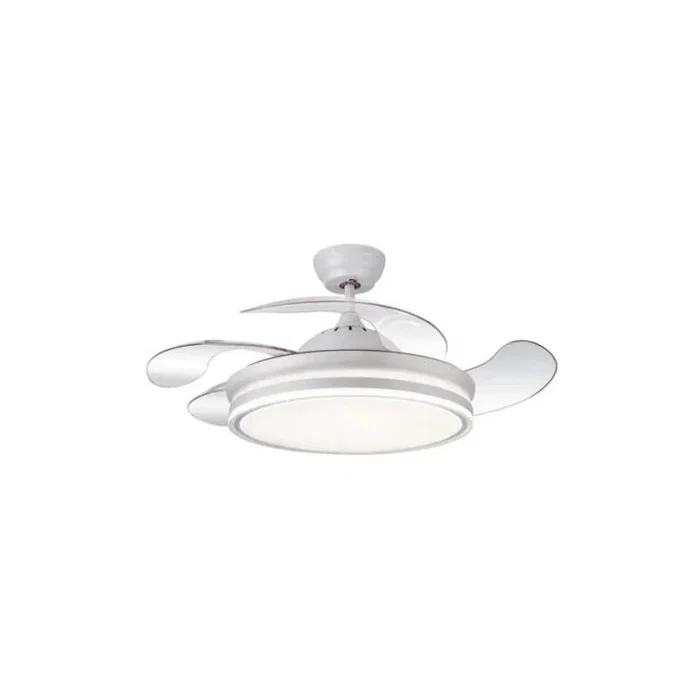Calima Ventilador de techo 1080 mm con motor DC, luz LED y mando a distancia, blanco Calima Ventilador de techo 1080 mm con motor DC, luz LED y mando a distancia, blanco