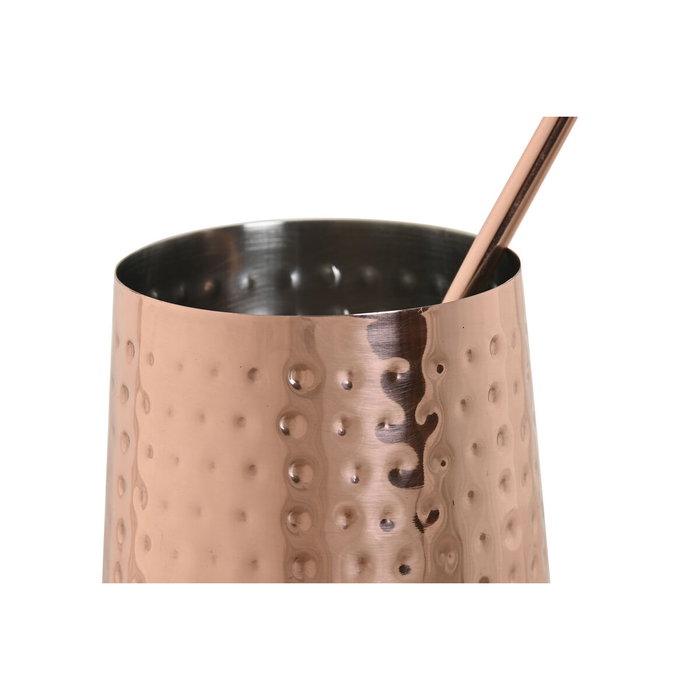 DKD Home Decor Set de Coctelería de Acero Inoxidable Cobrizo Grabado, 10 Piezas DKD Home Decor Set de Coctelería de Acero Inoxidable Cobrizo Grabado, 10 Piezas