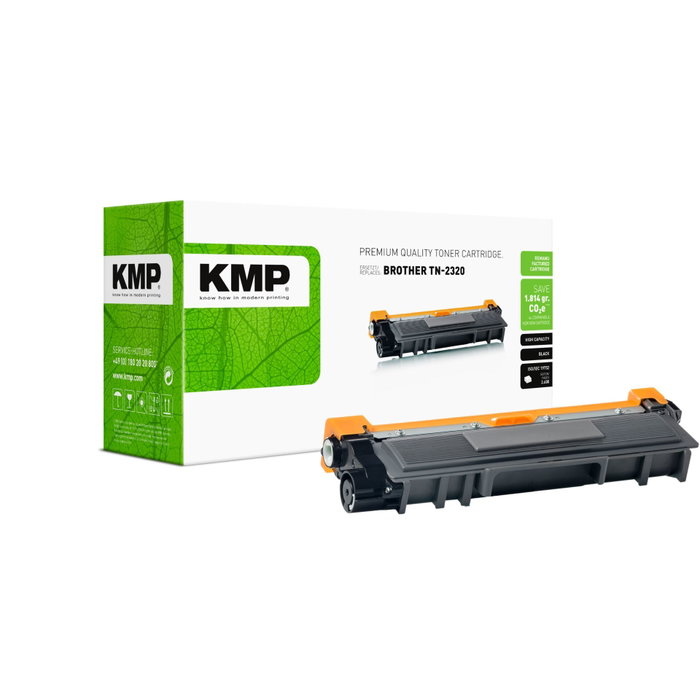 KMP B-T56 Cartucho de tóner negro compatible con Brother TN-2320