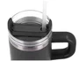 Antartik Taza térmica Pulse con asa y tapa hermética, 570 ml, Negro