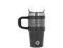 Antartik Taza térmica Pulse con asa y tapa hermética, 570 ml, Negro
