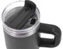 Antartik Taza térmica Pulse con asa y tapa hermética, 570 ml, Negro