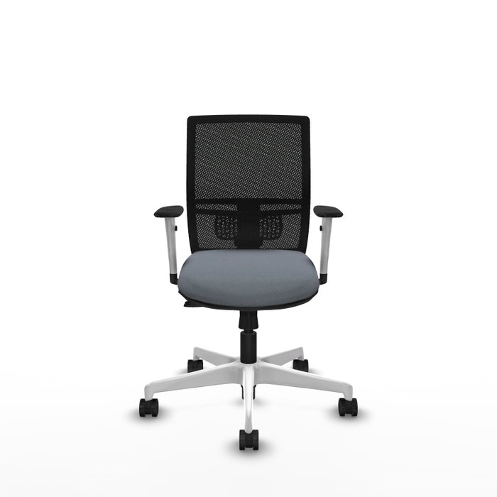 PIQUERAS Y CRESPO Silla de oficina Yunquera Gris con mecanismo Sincro/Traslack PIQUERAS Y CRESPO Silla de oficina Yunquera Gris con mecanismo Sincro/Traslack