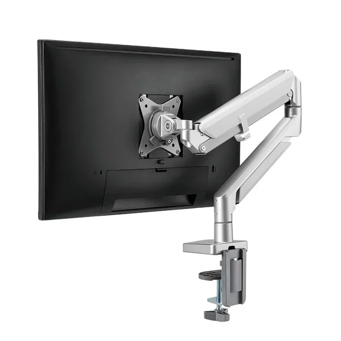 LogiLink BP0086 Soporte de Escritorio para Monitor 17-32 Pulgadas, Plata