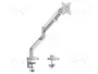 LogiLink BP0086 Soporte de Mesa para Monitor de 32 pulgadas, Plata