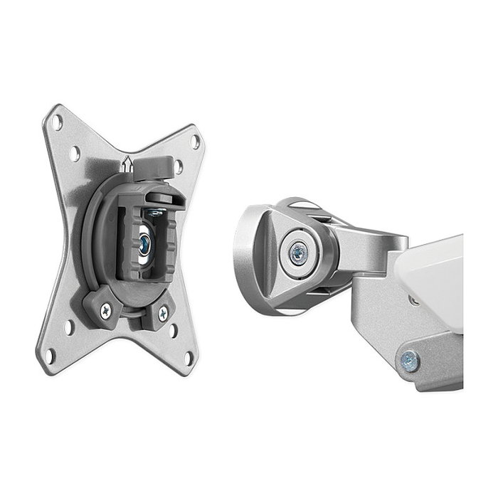 LogiLink BP0086 Soporte de Escritorio para Monitor de 32 pulgadas, Plata