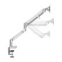 LogiLink BP0086 Soporte de Escritorio para Monitor de 32 pulgadas, Plata