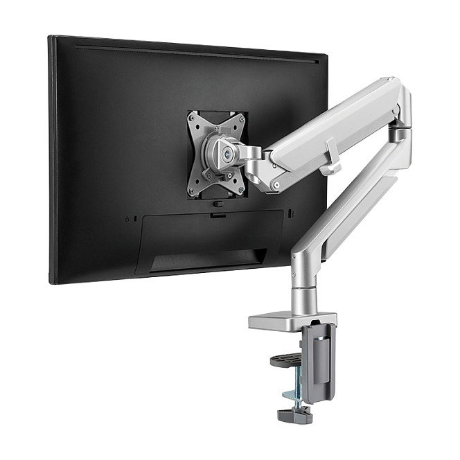 LogiLink BP0086 Soporte de Mesa para Monitor de 32 pulgadas, Plata