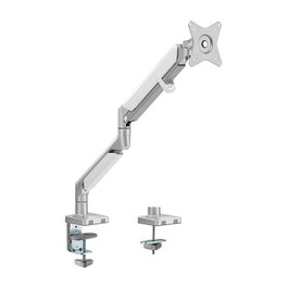 LogiLink BP0086 Soporte de Escritorio para Monitor de 32 pulgadas, Plata
