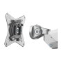 LogiLink BP0086 Soporte de Escritorio para Monitor 17-32 Pulgadas, Plata