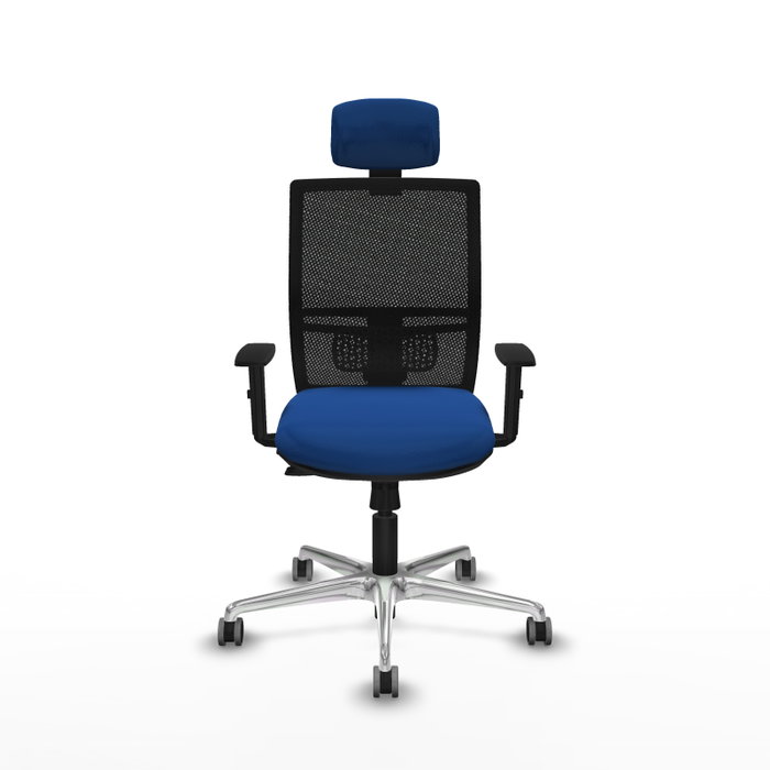 PIQUERAS Y CRESPO Silla de oficina Yunquera Azul y Negro PIQUERAS Y CRESPO Silla de oficina Yunquera Azul y Negro