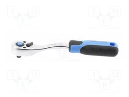 HÖGERT TECHNIK Llave de trinquete 1/4 de acero cromo-vanádico con interruptor
