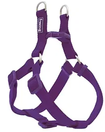 Freedog Arnés de Nylon Tipo A Lila 15mm x 30/50cm