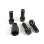 Omp Tornillos Antirrobo Llantas M14x1.5 Cónico Largo 28-55 mm Negro