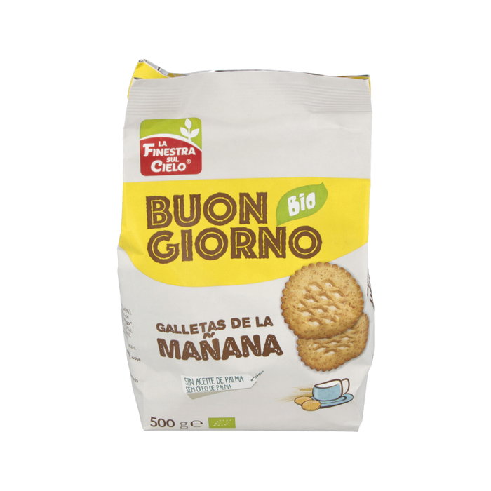 LA FINESTRA SUL CIELO Galletas de la Mañana BIO 500g LA FINESTRA SUL CIELO Galletas de la Mañana BIO 500g