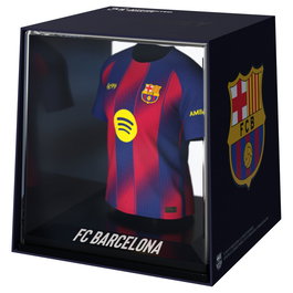 BANBO TOYS Figura Mini Camiseta FC Barcelona, Vinilo, Acrílico y Plástico Biodegradable